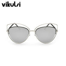 Load image into Gallery viewer, Oversize Mirror Pink Sunglasses