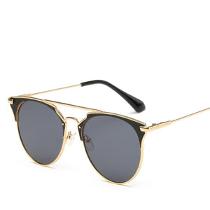 Lux Vintage Round Sunglasses