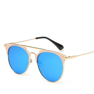 Lux Vintage Round Sunglasses